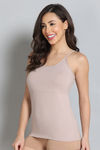 Zivame Knit Cotton Padded Camisole - Shadow Grey — thumbnail 2
